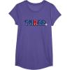 imageMarvel Super Heroes SpiderMan Numbers 3 Three 3rd Birthday TShirtPurple Heather