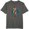 imageMarvel The Marvels Photon Captain Marvel Ms Marvel Diamond TShirtAsphalt Grey