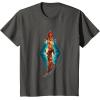 imageMarvel The Marvels Photon Captain Marvel Ms Marvel Diamond TShirtAsphalt Grey