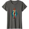 imageMarvel The Marvels Photon Captain Marvel Ms Marvel Diamond TShirtAsphalt Grey