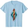 imageMarvel The Marvels Photon Captain Marvel Ms Marvel Diamond TShirtBaby Blue