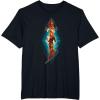 imageMarvel The Marvels Photon Captain Marvel Ms Marvel Diamond TShirtBlack