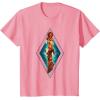 imageMarvel The Marvels Photon Captain Marvel Ms Marvel Diamond TShirtPink