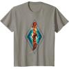 imageMarvel The Marvels Photon Captain Marvel Ms Marvel Diamond TShirtSlate Grey