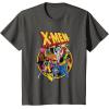 imageMarvel XMen Animated Series Retro 90s TShirtAsphalt Grey