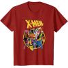 imageMarvel XMen Animated Series Retro 90s TShirtCranberry Red