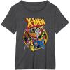imageMarvel XMen Animated Series Retro 90s TShirtDark Heather Grey