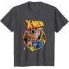imageMarvel XMen Animated Series Retro 90s TShirtDark Heather Grey