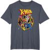 imageMarvel XMen Animated Series Retro 90s TShirtHeather Blue
