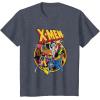 imageMarvel XMen Animated Series Retro 90s TShirtHeather Blue