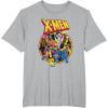 imageMarvel XMen Animated Series Retro 90s TShirtHeather Grey