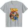imageMarvel XMen Animated Series Retro 90s TShirtHeather Grey