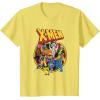 imageMarvel XMen Animated Series Retro 90s TShirtLemon Yellow