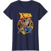 imageMarvel XMen Animated Series Retro 90s TShirtNavy Blue