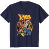 imageMarvel XMen Animated Series Retro 90s TShirtNavy Blue