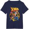 imageMarvel XMen Animated Series Retro 90s TShirtNavy Blue