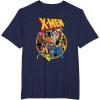 imageMarvel XMen Animated Series Retro 90s TShirtNavy Blue