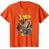 imageMarvel XMen Animated Series Retro 90s TShirtOrange