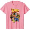 imageMarvel XMen Animated Series Retro 90s TShirtPink
