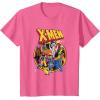 imageMarvel XMen Animated Series Retro 90s TShirtPink Heather