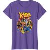 imageMarvel XMen Animated Series Retro 90s TShirtPurple Heather