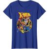 imageMarvel XMen Animated Series Retro 90s TShirtRoyal Blue