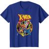 imageMarvel XMen Animated Series Retro 90s TShirtRoyal Blue