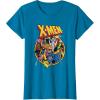 imageMarvel XMen Animated Series Retro 90s TShirtSapphire Blue
