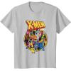 imageMarvel XMen Animated Series Retro 90s TShirtSilver Grey