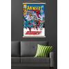 imageTrends International Marvel Comics  Avengers 82 Wall Poster with Magnetic Frame 34L x 224W Print and Black Hanger BundlePrint and Beechwood Hanger Bundle