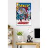 imageTrends International Marvel Comics  Avengers 82 Wall Poster with Magnetic Frame 34L x 224W Print and Black Hanger BundlePrint and White Hanger Bundle