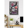imageTrends International Marvel SpiderMan Across The SpiderVerse  SpiderPunk One Sheet Wall Poster 34L x 224W Premium Unframed VersionGray Framed Version