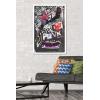 imageTrends International Marvel SpiderMan Across The SpiderVerse  SpiderPunk One Sheet Wall Poster 34L x 224W Premium Unframed VersionWhite Framed Version