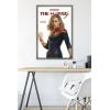 imageTrends International Marvel The Marvels  Captain Marvel Feature Series Wall Poster 34L x 224W Premium Unframed VersionBarnwood Framed Version
