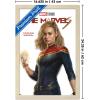 imageTrends International Marvel The Marvels  Captain Marvel Feature Series Wall Poster 34L x 224W Premium Unframed VersionBlonde Framed Version