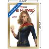 imageTrends International Marvel The Marvels  Captain Marvel Feature Series Wall Poster 34L x 224W Premium Unframed VersionGold Framed Version