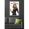 imageTrends International Marvel The Marvels  Captain Marvel Feature Series Wall Poster 34L x 224W Premium Unframed VersionGray Framed Version