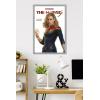 imageTrends International Marvel The Marvels  Captain Marvel Feature Series Wall Poster 34L x 224W Premium Unframed VersionGray Framed Version