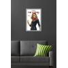 imageTrends International Marvel The Marvels  Captain Marvel Feature Series Wall Poster 34L x 224W Premium Unframed VersionGray Framed Version