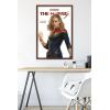 imageTrends International Marvel The Marvels  Captain Marvel Feature Series Wall Poster 34L x 224W Premium Unframed VersionMahogany Framed Version