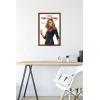 imageTrends International Marvel The Marvels  Captain Marvel Feature Series Wall Poster 34L x 224W Premium Unframed VersionMahogany Framed Version