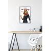 imageTrends International Marvel The Marvels  Captain Marvel Feature Series Wall Poster 34L x 224W Premium Unframed VersionSilver Framed Version