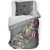 imageJay Franco Marvel Comics 80th Anniversary FullQueen Comforter ampamp Sham Set  Super Soft Kids Reversible Bedding  Fade Resistant Microfiber Official Marvel ProductGray  Marvel Comics