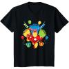 imageKids Marvel Iron Man Its Party Time Birthday TShirtBlack
