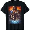 imageMarvel Avengers Endgame Earths Mightiest Heroes Short Sleeve TShirtBlack