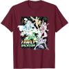imageMarvel Avengers Family Vacation Trip Travel Line Art TShirtBurgundy