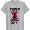 imageMarvel Avengers Game Black Widow Super Spy TShirtHeather Grey