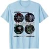 imageMarvel Comics Avengers Find Your Power Icons TShirtBaby Blue