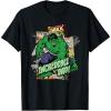 imageMarvel Hulk Incredible Dad Fathers Day TShirtBlack