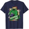 imageMarvel Hulk Incredible Dad Fathers Day TShirtNavy Blue